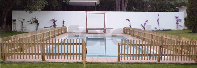 Vallas para piscinas