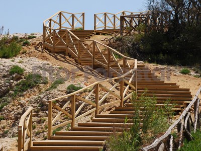 Tablón Flandes tratado y cepillado
